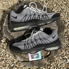 Premium Nike Air Max 95 Ultra Jacquard Black White UK11 EU46 CM30 US12