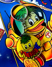 Edd the Duck Keyring Bag Charm