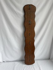 Vintage French Carved Oak Coat