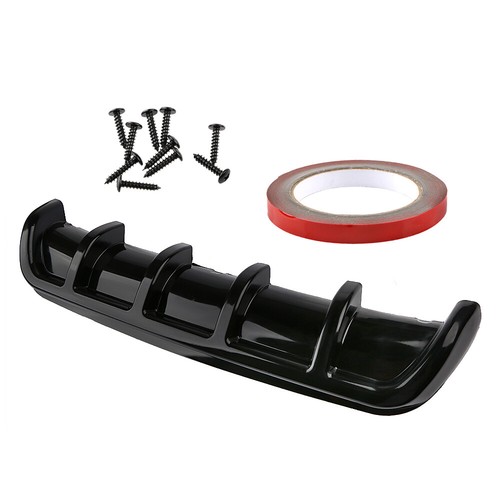 Universal black car rear - black,