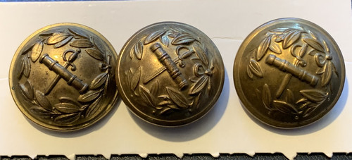 General officer buttons brass - officer,