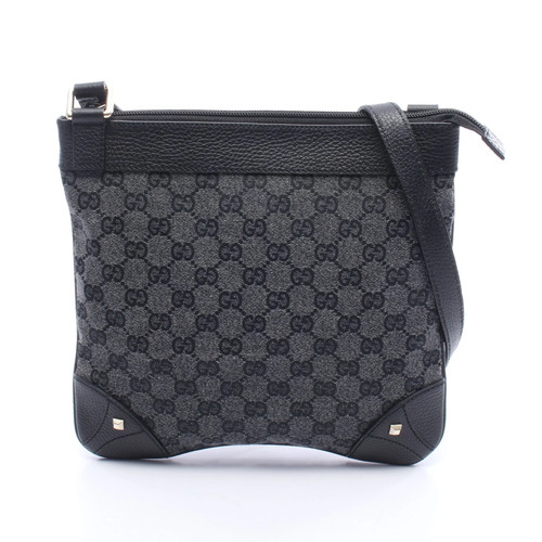 Gucci shoulder bag black - gucci, gg