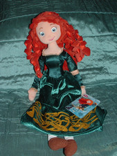 DISNEY STORE BRAVE PRINCESS MERIDA 20" DOLL  PLUSH SOFT TOY TAGGED
