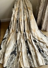 STUNNING BESPOKE QUALITY ORIGINAL LAURA ASHLEY VITTORIO CURTAINS