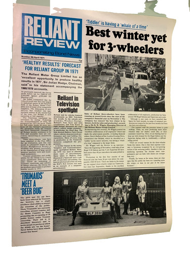 Reliant review april - reliant,