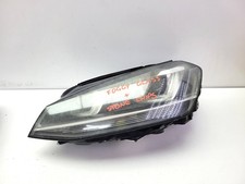 LED HEADLIGHT FRONT LEFT PASSENGER SIDE 5G2941751 VOLKSWAGEN GOLF MK7 2014