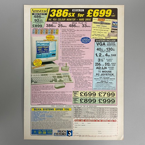 Amstrad mega plus 386sx - amstrad,
