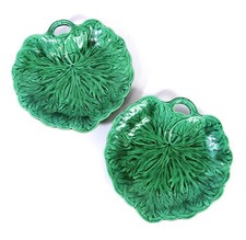 Pair Of Vintage Wedgwood Green