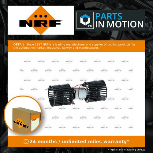 Interior blower motor - motor, fits
