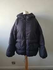 ZARA BLACK OVERSIZED PUFFER