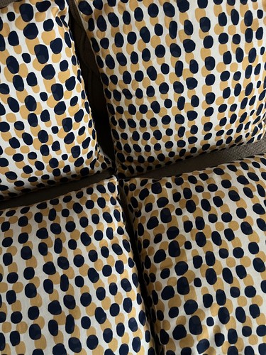 Cushions 100 cotton - x4, 100%