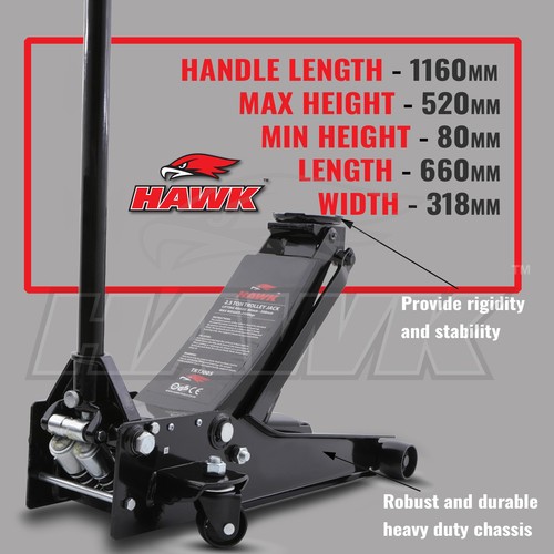 Hawk ton hydraulic floor - 2.5,