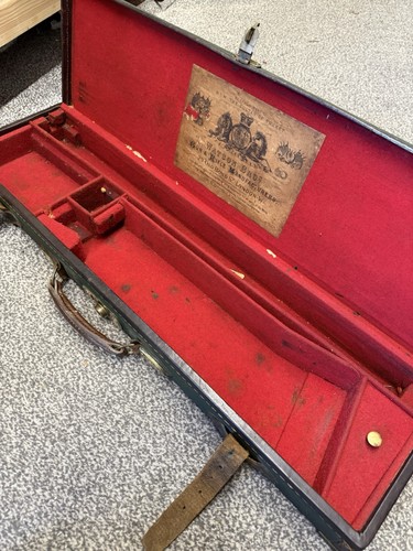 Vintage canvas gun - gun, case