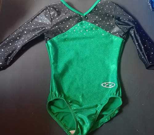 Girls leotard green uk - girls,