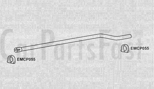 Exth4000 exhaust link pipe - link,
