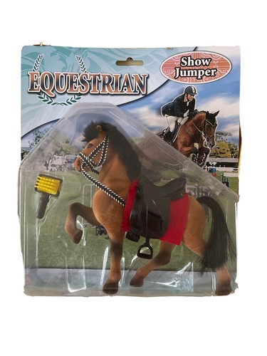 Horse toy brown - brown,