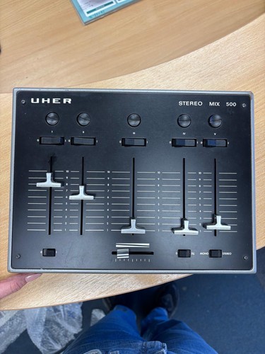 Vintage uher stereo mix 500 - vintage,