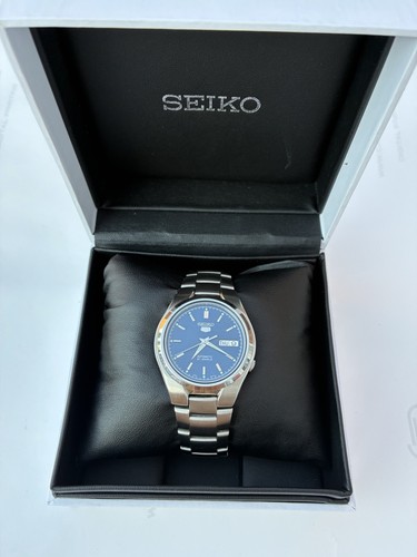 Seiko sports blue automatic - seiko, 5
