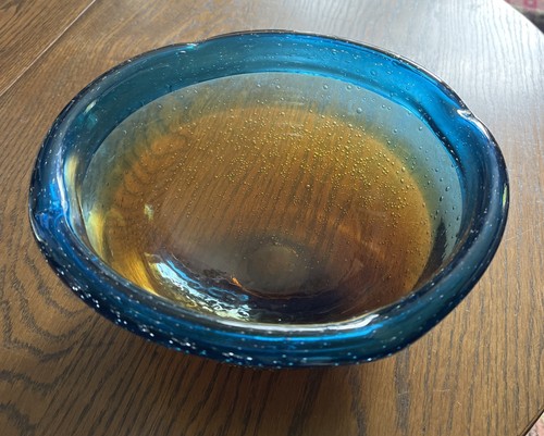Studio glass bowl - studio,