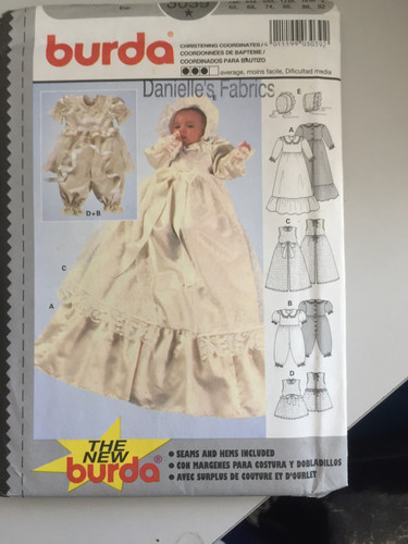 New burda christening gown - #,