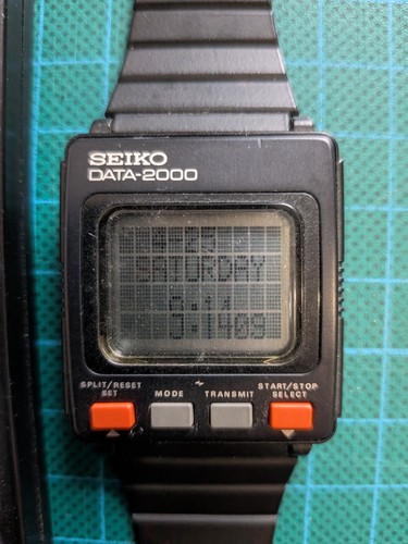 Vintage seiko data 2000 - vintage,