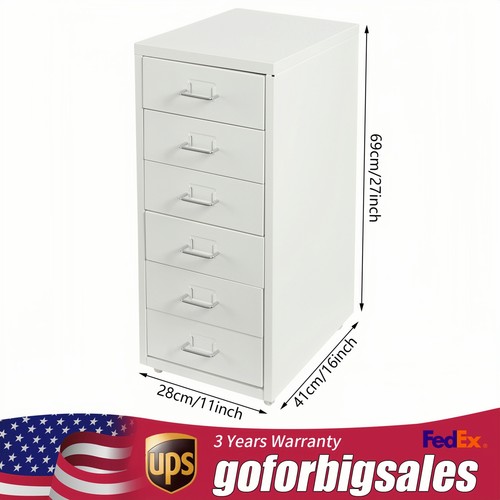 Drawer vertical file cabinet - 6-drawer,