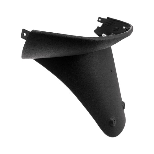 Rear fender with license - fender, plate