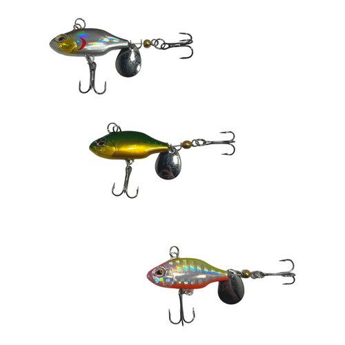 3pcs minnow spinner - 3pcs,