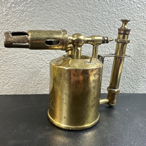 Antique brass blow torch - blow,