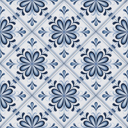 48x blue delft - delft, stickers