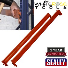 Sealey Cross Beam 1150mm - Pair 900kg Capacity Workshop Storage Shelving Racking