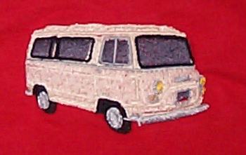Bmc dormobile embroidered - bmc, j4