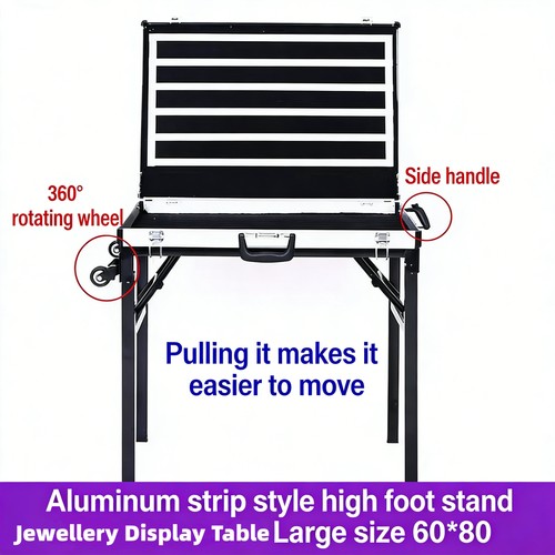 Portable folding exhibition
