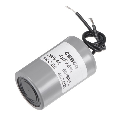 Cbb60 run capacitor 4uf - capacitor, 250v