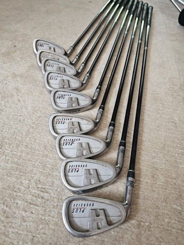 Left handed golf clubs full - handed,