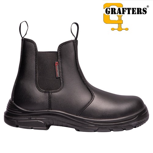 Grafters mens black leather - mens,