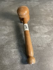 Large Wooden Gavel. Pre Owned 
