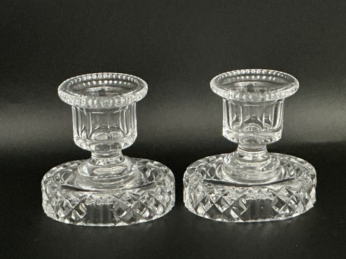 Short lead crystal candle - x,