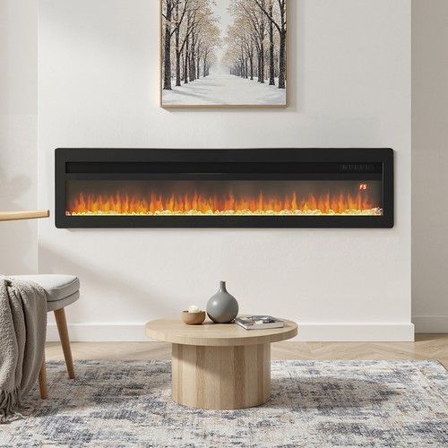 60inch led fireplace media - led,