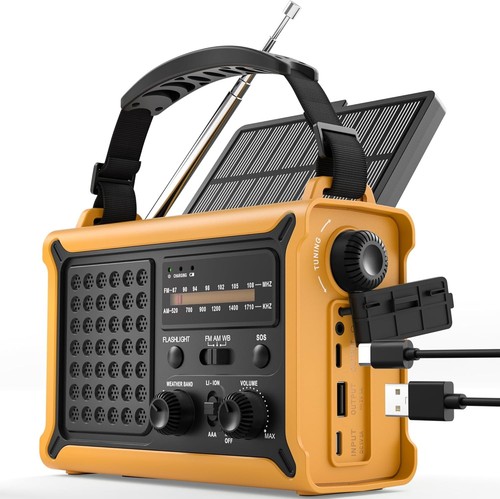 Wind radio solar - up,