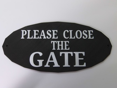 White black sign please - 1,