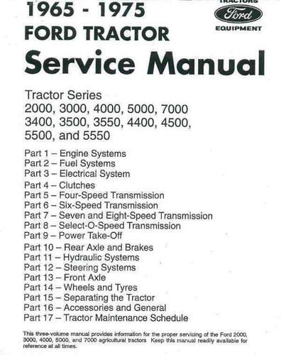 Ford tractor 2000 - 2000, 3000