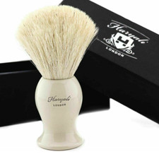 Shaving Brush 100% Natural High Quality White Badger Bristles Men's Beard Care
