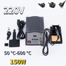 205 Welding Set Soldering Iron Station Heating 150W Solder Tips Repair Tool 220V