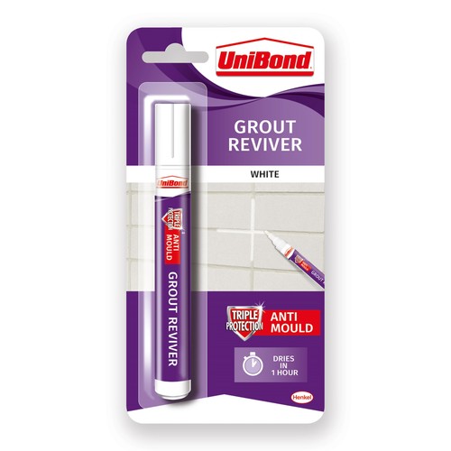 Unibond white grout reviver - white,