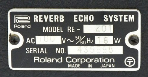 Roland 201 space - roland, echo