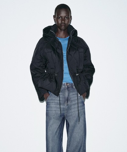 Zara hooded puffer - zara, jacket