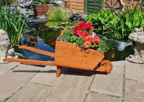 Large wooden wheel - wooden,