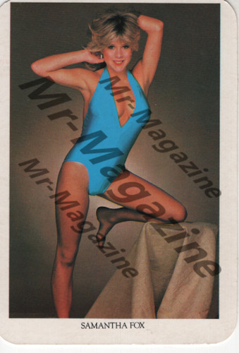 Samantha fox swimsuit - samantha, 4"x3"