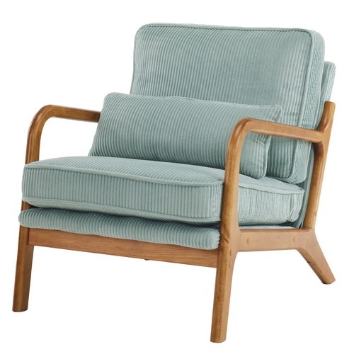 Upholstered arm chair solid - upholstered,